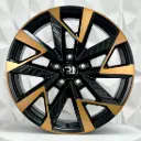 RIN 19X8 5-112 R1 SPORT CPR16-FF SATIN BLACK MF+COPPER ET40 CB57.1